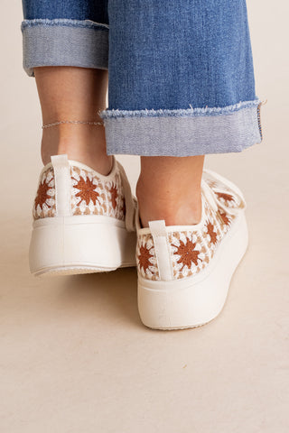 Rambling Crochet Sneakers *Final Sale*