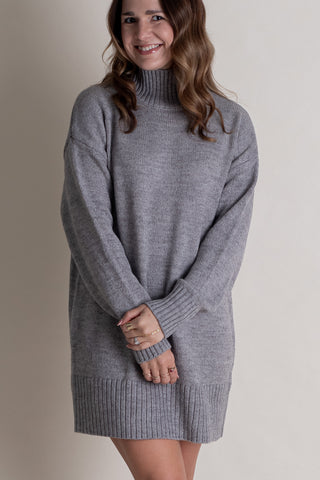 Cuddle Me Up Turtle Neck Sweater Dress *Final Sale*