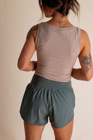Life Lessons High Waist Shorts *Final Sale*