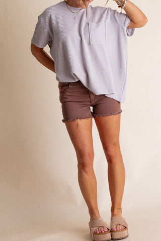 Latest and Greatest Mid Rise Shorts *Final Sale*