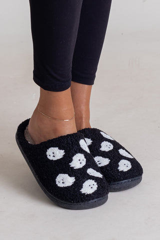 Hallows Eve Fleece Slippers *Final Sale*