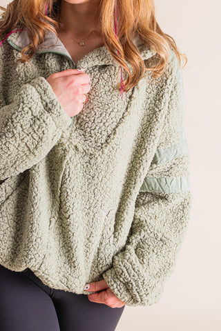 Taking Control Sherpa Pullover *Final Sale*