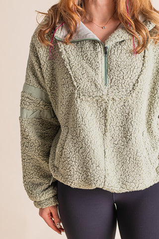 Taking Control Sherpa Pullover *Final Sale*