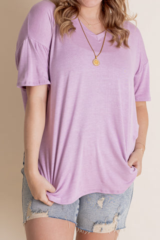 Nellie V Neck Tee *Final Sale*