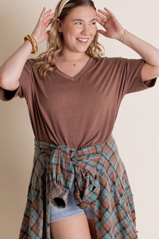 Nellie V Neck Tee *Final Sale*