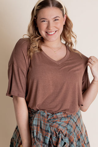 Nellie V Neck Tee *Final Sale*