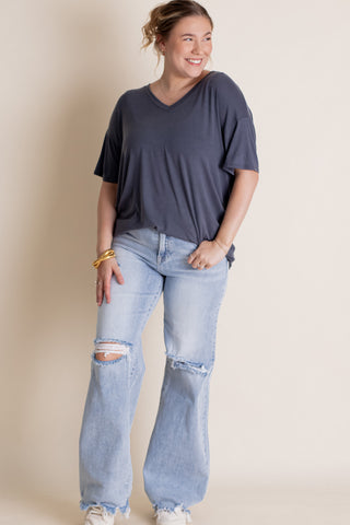 Nellie V Neck Tee *Final Sale*