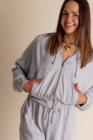 Gotta Go Zip Up Hoodie *Final Sale*