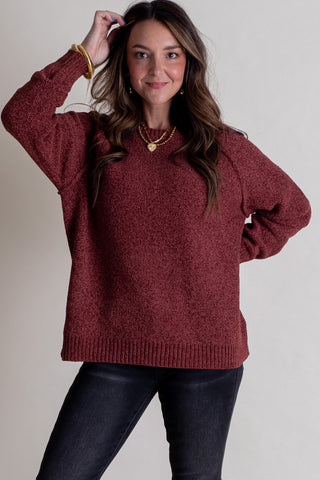 Put Your Heart First Chenille Sweater *Final Sale*