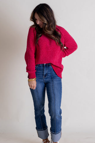 Put Your Heart First Chenille Sweater *Final Sale*