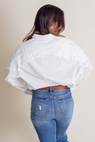 Call Me Maybe Button Down Top *Final Sale*