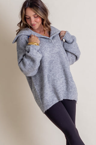 Good In This World Button Front Sweater *Final Sale*