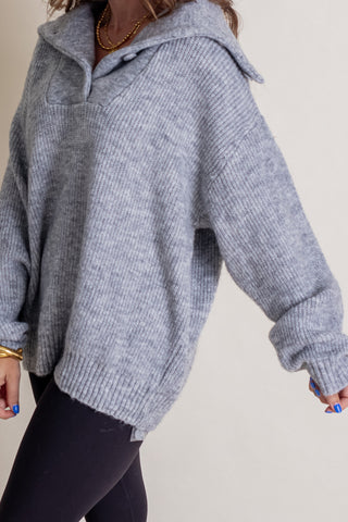 Good In This World Button Front Sweater *Final Sale*