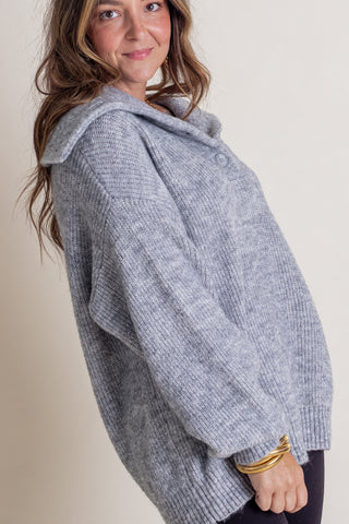 Good In This World Button Front Sweater *Final Sale*