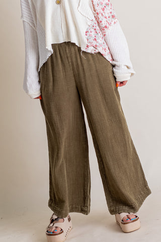 Light Up My Life Smocked Waist Pants *Final Sale*