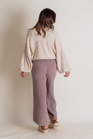 Light Up My Life Smocked Waist Pants *Final Sale*