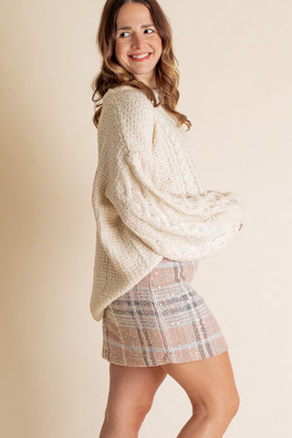 Rockin Around The Tree Plaid Mini Skirt *Final Sale*