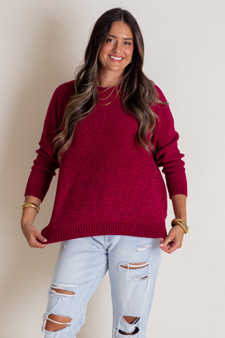 Put Your Heart First Chenille Sweater *Final Sale*