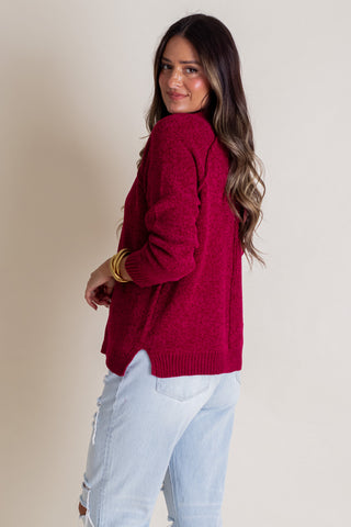 Put Your Heart First Chenille Sweater *Final Sale*