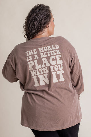 A Better Place Long Sleeve Tee *Final Sale*