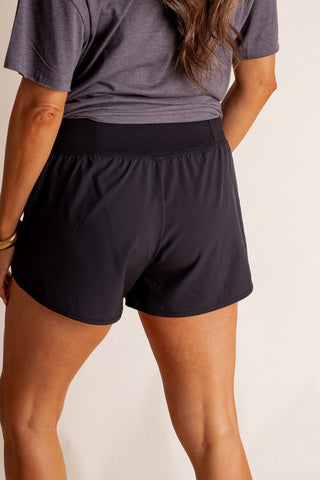 Life Lessons High Waist Shorts *Final Sale*