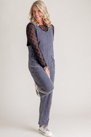 Miles And Miles Scoop Neck Jumpsuit *Final Sale*