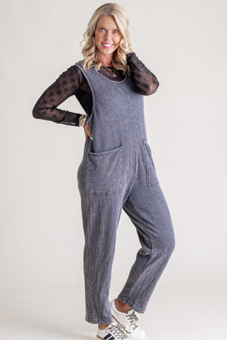 Miles And Miles Scoop Neck Jumpsuit *Final Sale*