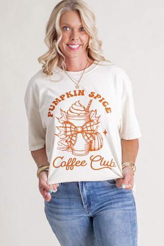 Pumpkin Spice Coffee Club Tee *Final Sale*