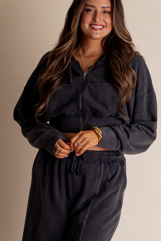 Gotta Go Zip Up Hoodie *Final Sale*