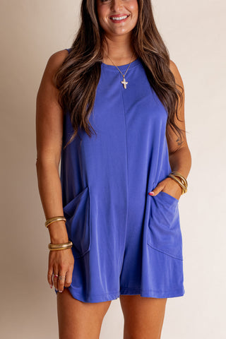 Sounds So Good Sleeveless Romper *Final Sale*