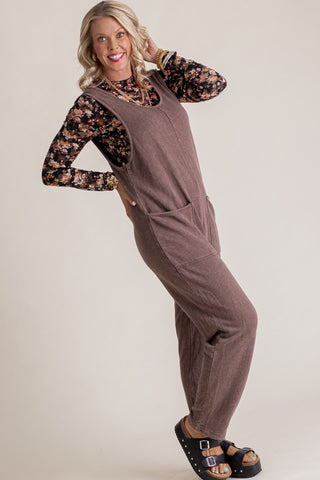Miles And Miles Scoop Neck Jumpsuit *Final Sale*