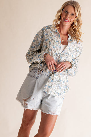 The Perfect Long Sleeve Button Down