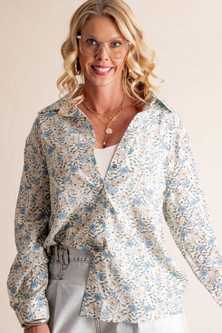 The Perfect Long Sleeve Button Down