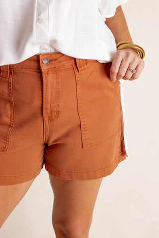 Sienna Super High Rise Carpenter Shorts *Final Sale*