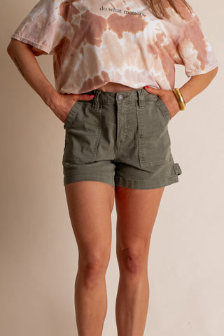 Sienna Super High Rise Carpenter Shorts *Final Sale*