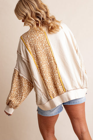 Keep Driving Balloon Sleeve Top *Final Sale*