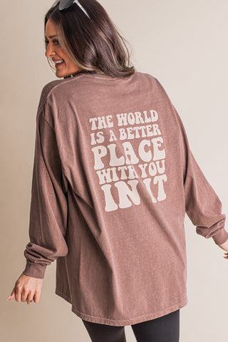 A Better Place Long Sleeve Tee *Final Sale*