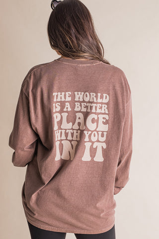 A Better Place Long Sleeve Tee *Final Sale*