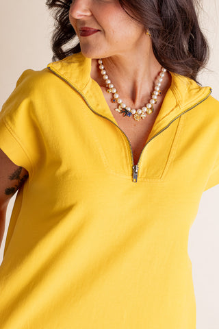 Ready For Sunshine Half Zip Dress *Final Sale*