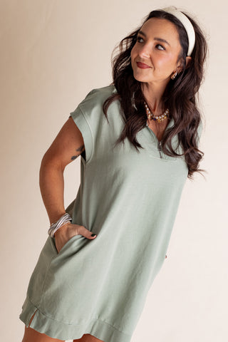 Ready For Sunshine Half Zip Dress *Final Sale*