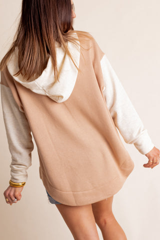 The Great Beyond V Neck Hooded Top *Final Sale*