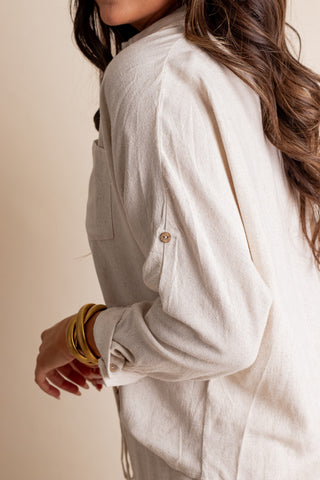 A Classic Button Down Top *Final Sale*