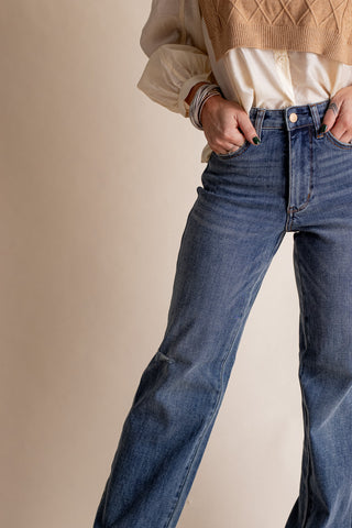 Vera High Rise Tummy Control Straight Leg Jeans *Final Sale*