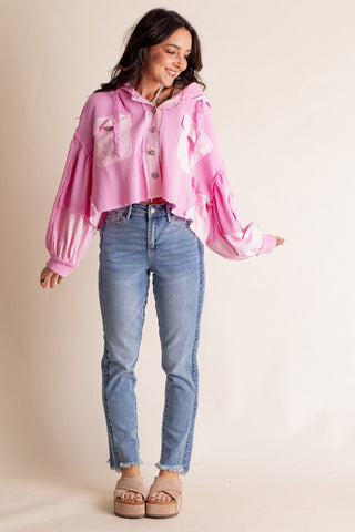 All In The Clear Cropped Jacket *Final Sale*