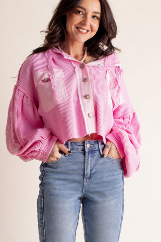 All In The Clear Cropped Jacket *Final Sale*