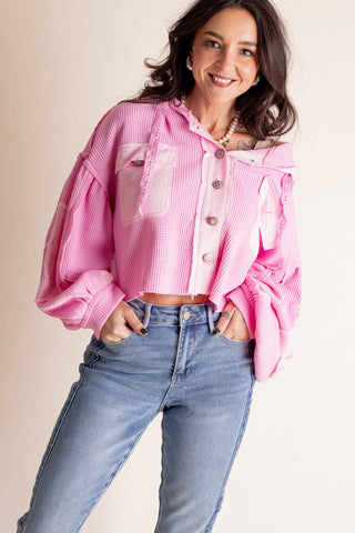 All In The Clear Cropped Jacket *Final Sale*