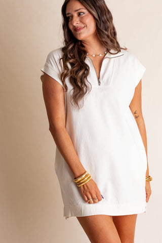 Ready For Sunshine Half Zip Dress *Final Sale*