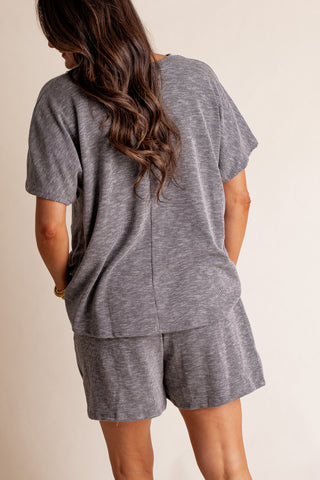 How Will I Know Ribbed Top and Shorts Set *Final Sale*