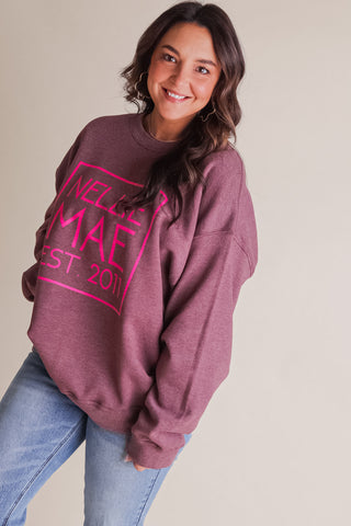Nellie Mae Square Logo Sweatshirt *Final Sale*