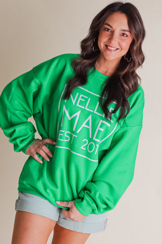 Nellie Mae Square Logo Sweatshirt *Final Sale*